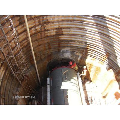 Execução de túnel Shield